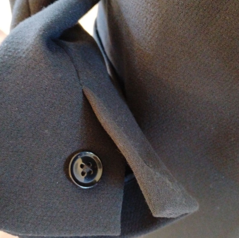 Banana Republic Women's Black Blazer Sz-10 - Picture 12 of 13